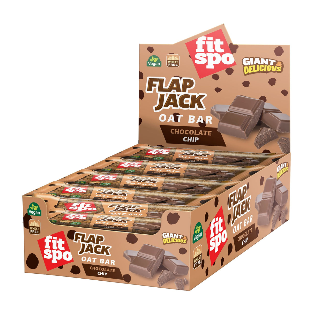Flap Jack - Energy Oat Bar Choco Chip x 80 grams