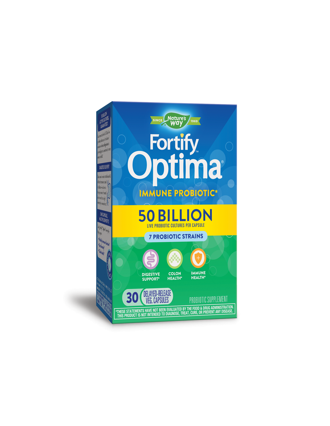 Probiotic for immune health - Fortify Optima Immune Probiotic 50 billion active probiotics, 30 capsules