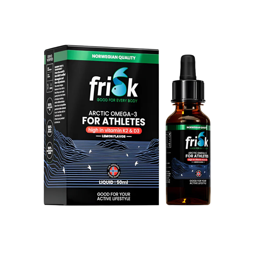 Arctic Sport – Omega-3 for Athletes – Wild Fish from Norway / Lemon Flavor – 50 ml