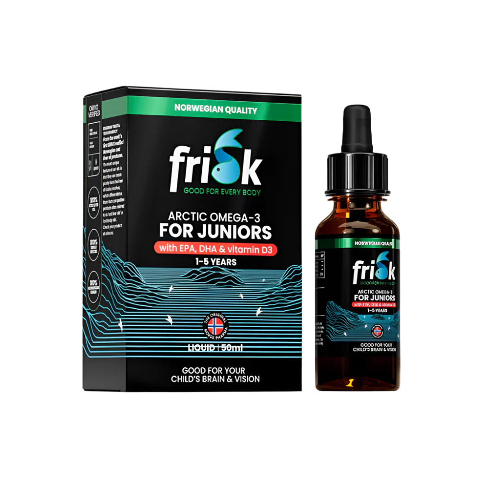 Arctic Kids – Omega-3 for Children – Wild Fish from Norway / Lemon Flavor – 50 ml