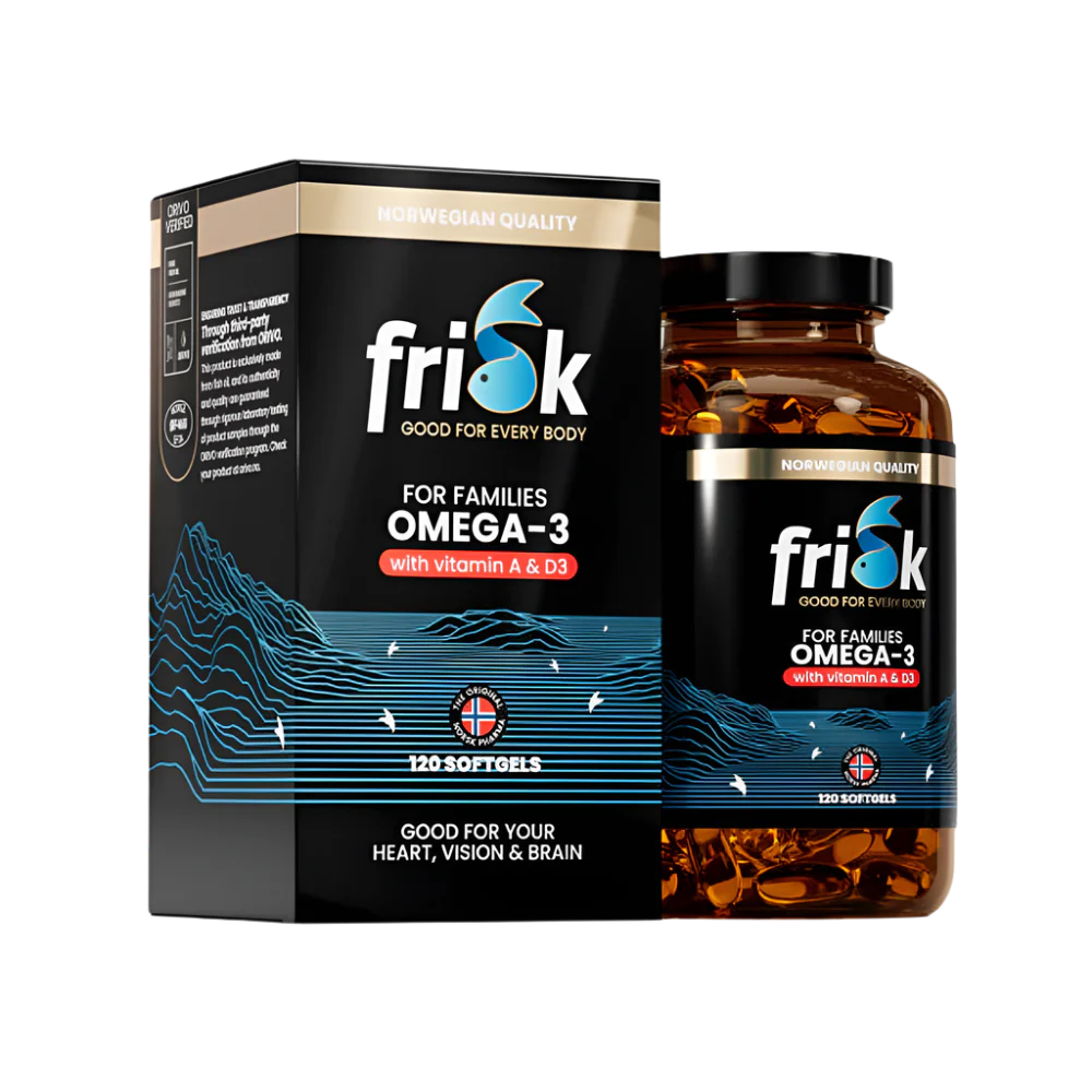Original – Omega-3 for the Whole Family – 120 Capsules