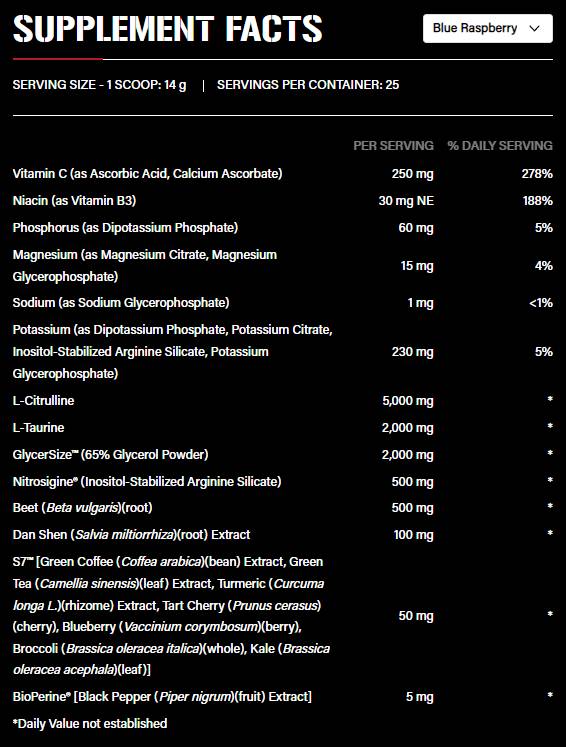 Full As F*ck | Stimulant Free Pre-Workout Pump - 350 grams