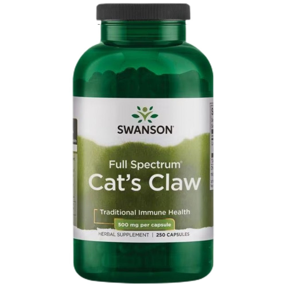 Full Spectrum Cat's Claw 500 mg - 250 capsules