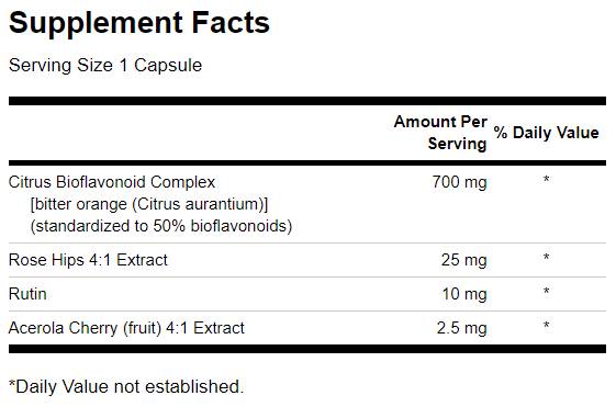 Full Spectrum Citrus Bioflavonoid Complex 250 capsules