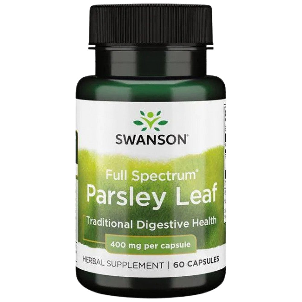 Volledig spectrum Parsley Leaf 400 mg 60 capsules