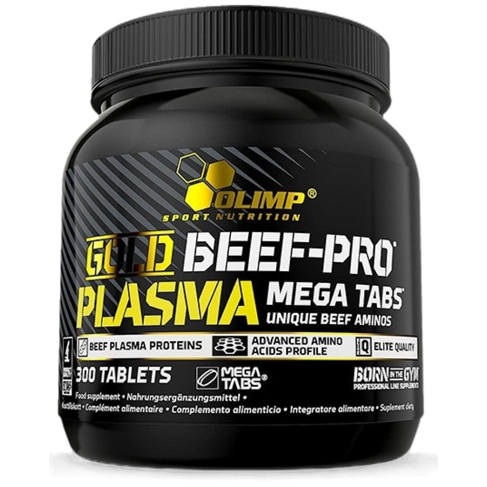 GOLD Beef-Pro PLASMA - 300 Tablets