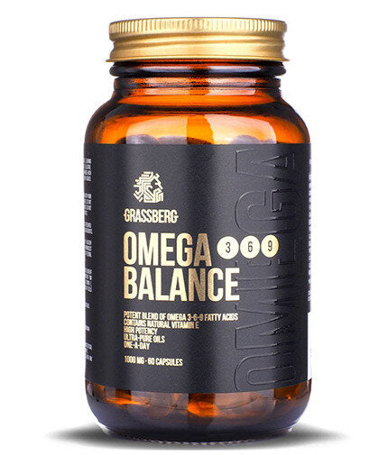 GRASSBERG Omega 3-6-9 Balance 1000 mg 60/90 Caps