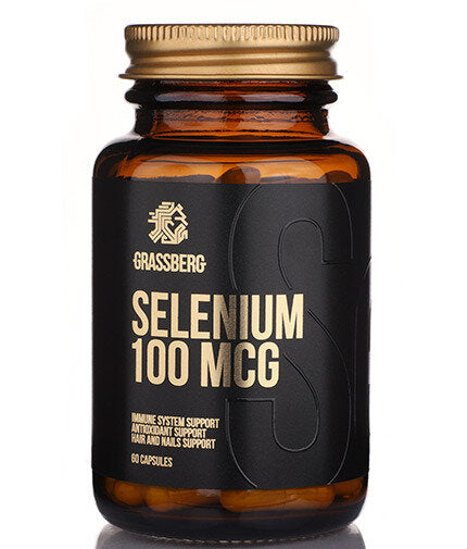 Grassberg Selen 100mcg 60 čepic