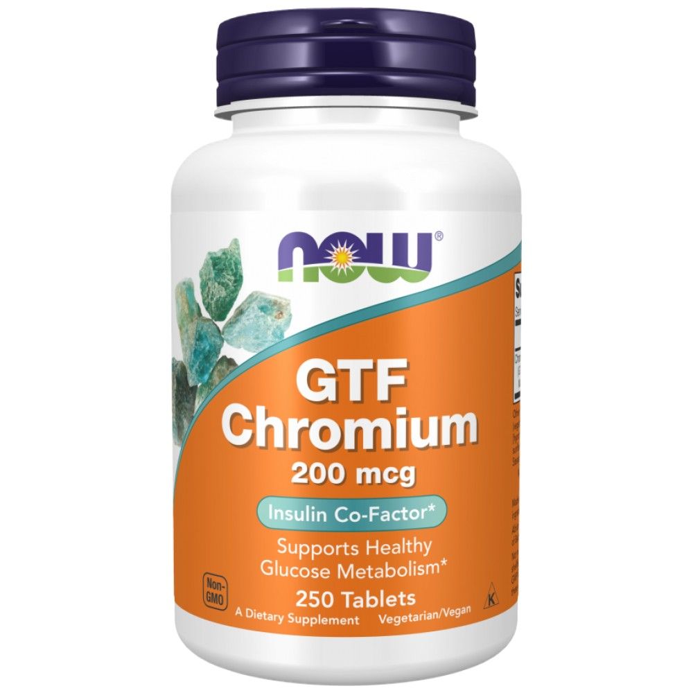 GTF Chromium 200 mcg - 250 tabletek