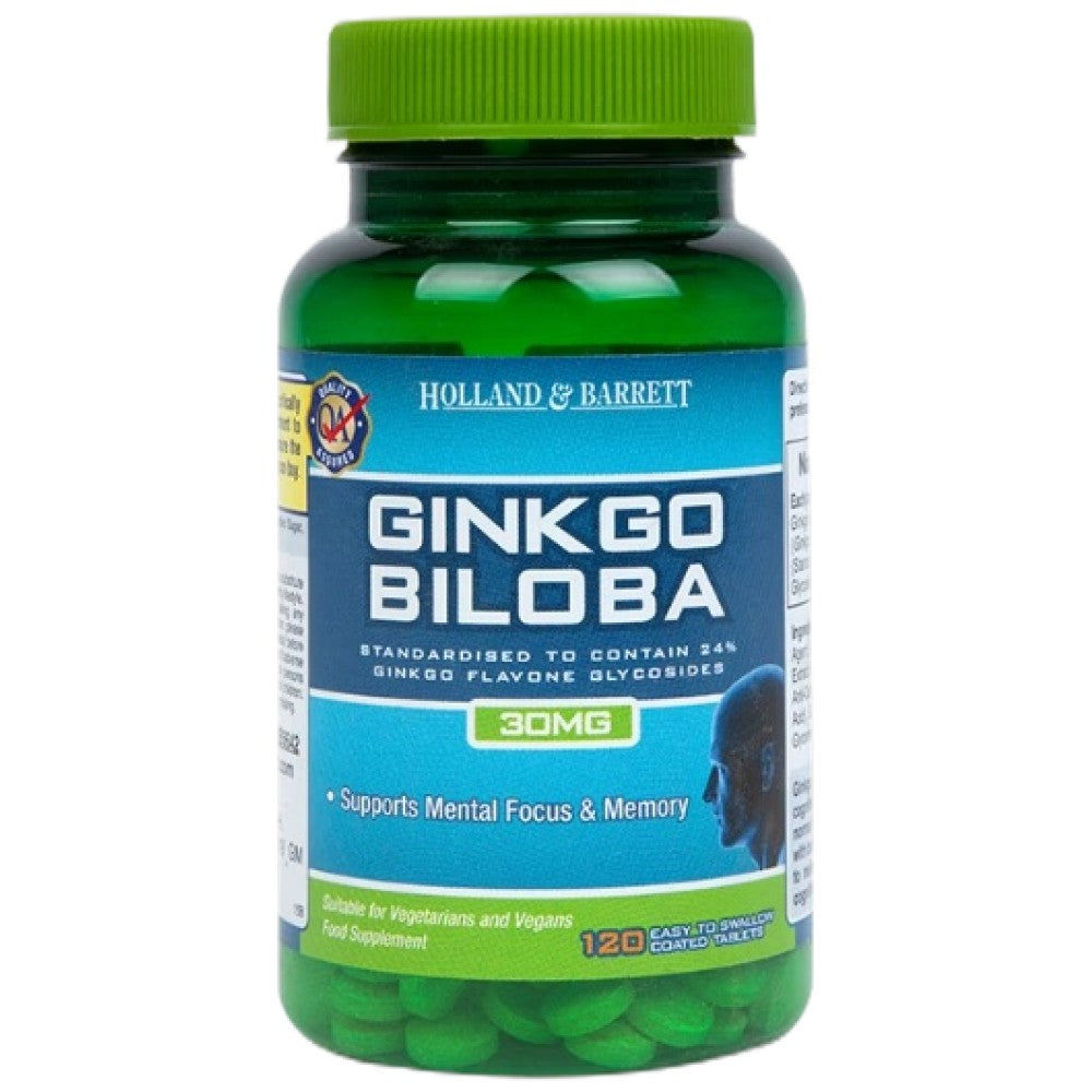 Ginkgo Biloba 30 mg - 120 tobolek