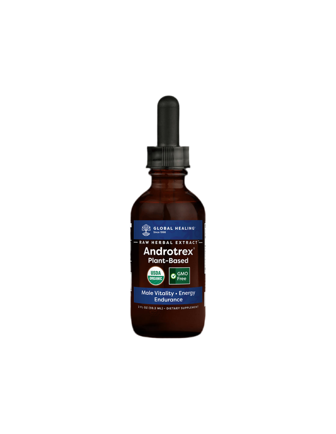 Androtrex® raw kruidenextract / kruidenmix voor herenhormonale balans, 59,2 ml wereldwijde genezing