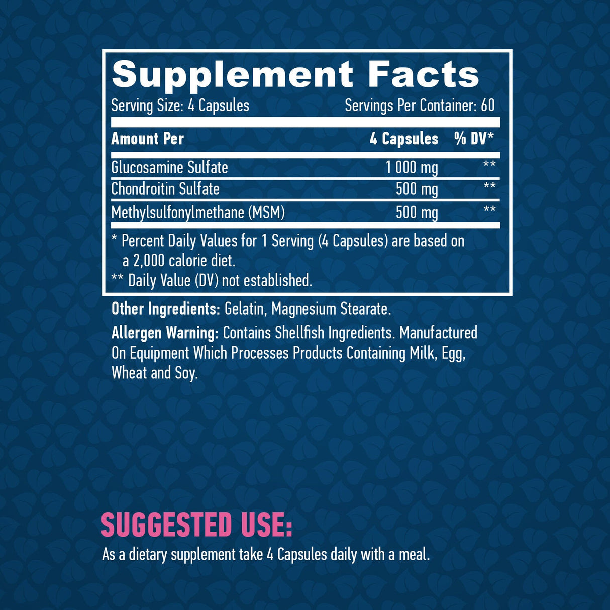 Glutosamine Chongritin & MSM TSOMPLEX / 240 Falps.