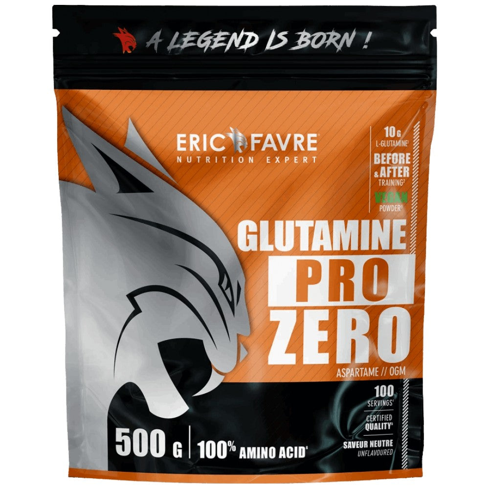 Glutamine Pro Null | 100% reng - 500 Gramm