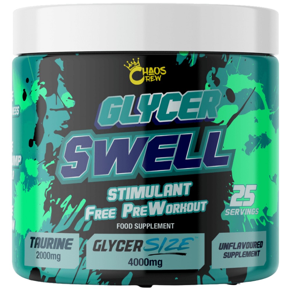Glycercer schwëllt | Stim gratis Pre -Workout - 200 Gramm