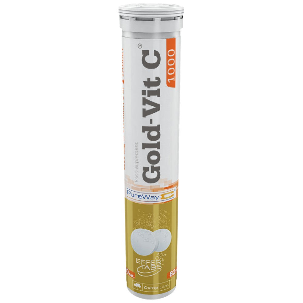 Auksinis vit C 1000/putojantis - 20 putojančių tablečių