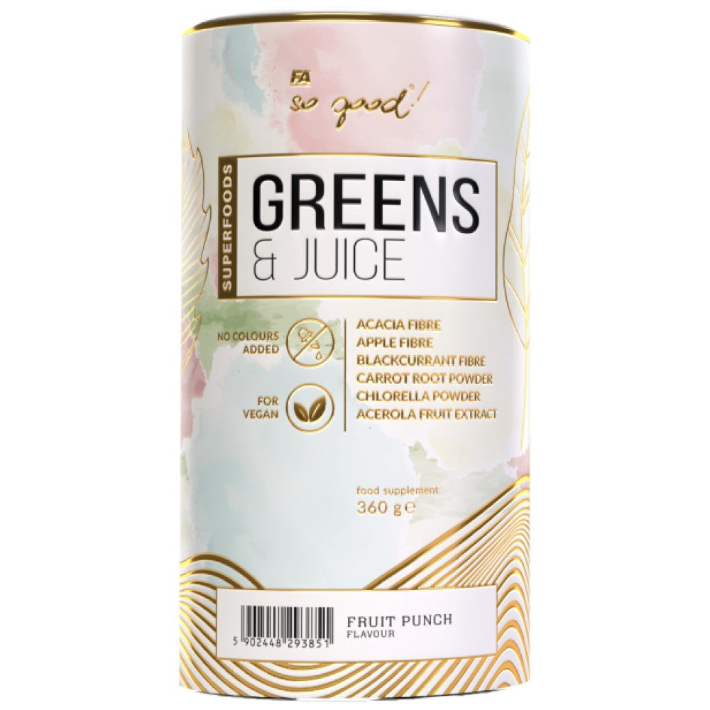 Verdes y jugo | ¡Qué bueno! Serie - 360 gramos