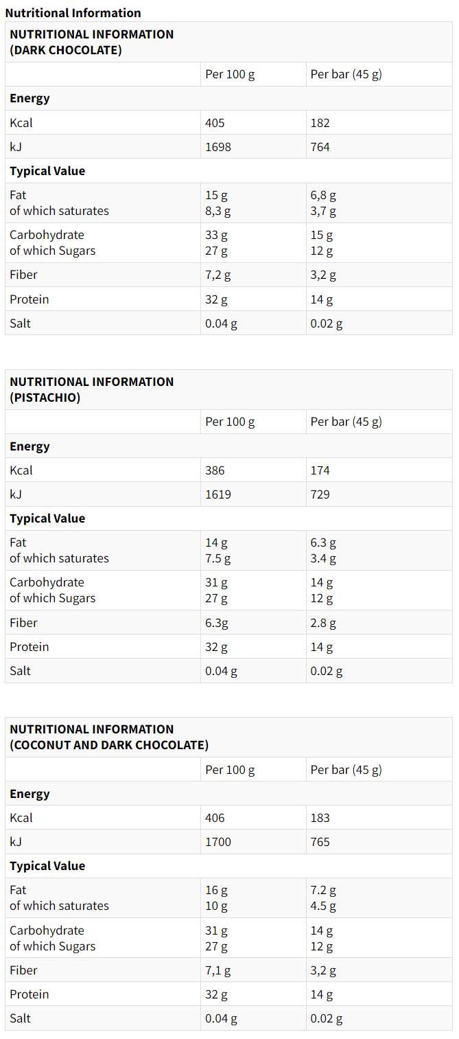 HIGH PROTEIN Bar - 21 x 45 grams