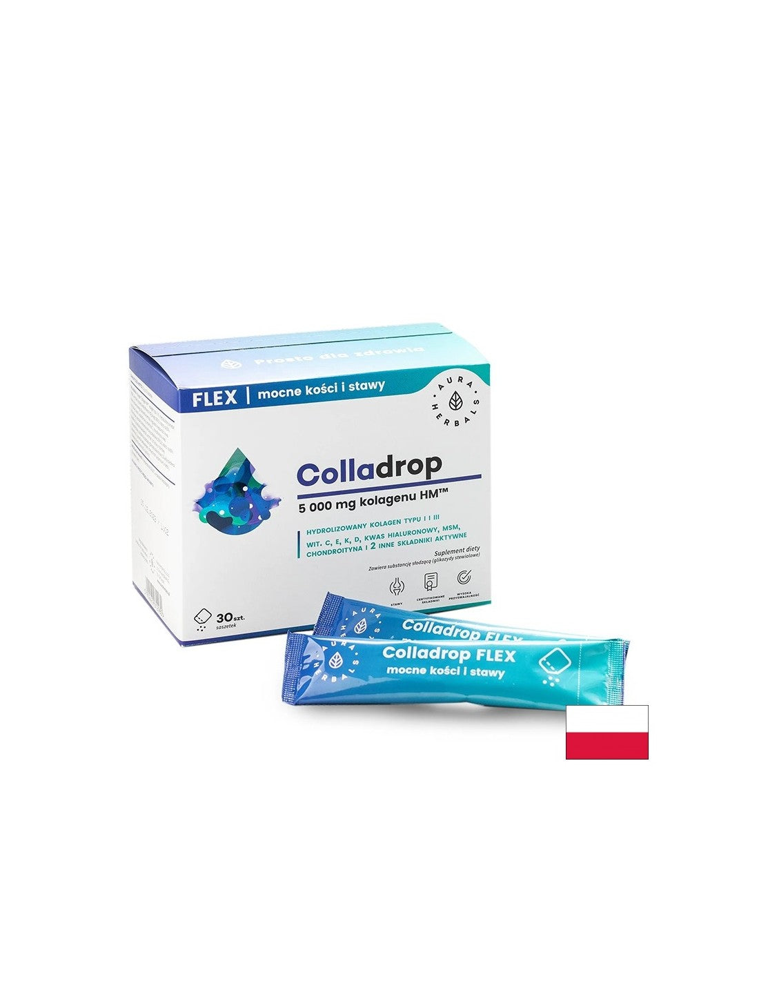 HM™ Joint Collagen (with Chondroitin, Hyaluronic Acid, MSM and Boswellia), 30 Sachets