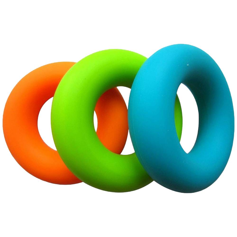 Silicone rings for squeezing / Hand Grip