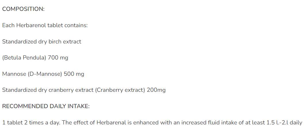 Hirbarennol | Natierlech diuretesch - 30 Pëllen