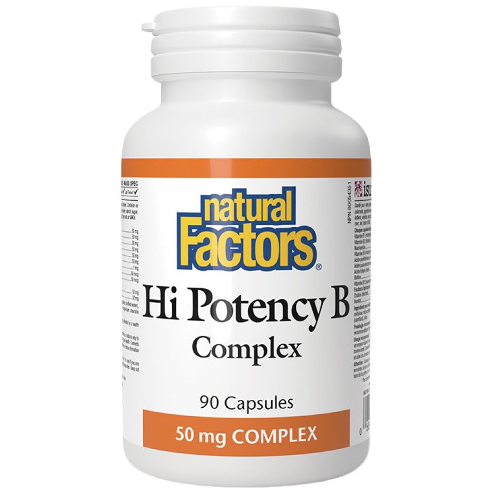 HI Potencia B Complejo - 90 cápsulas