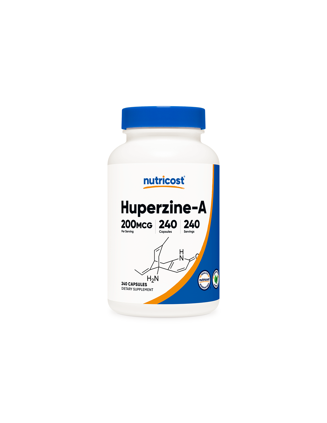 Sistema nervioso - Huperzina A (Huperzina A), 200 mcg/240 cápsulas <tc>Nutricost</tc>