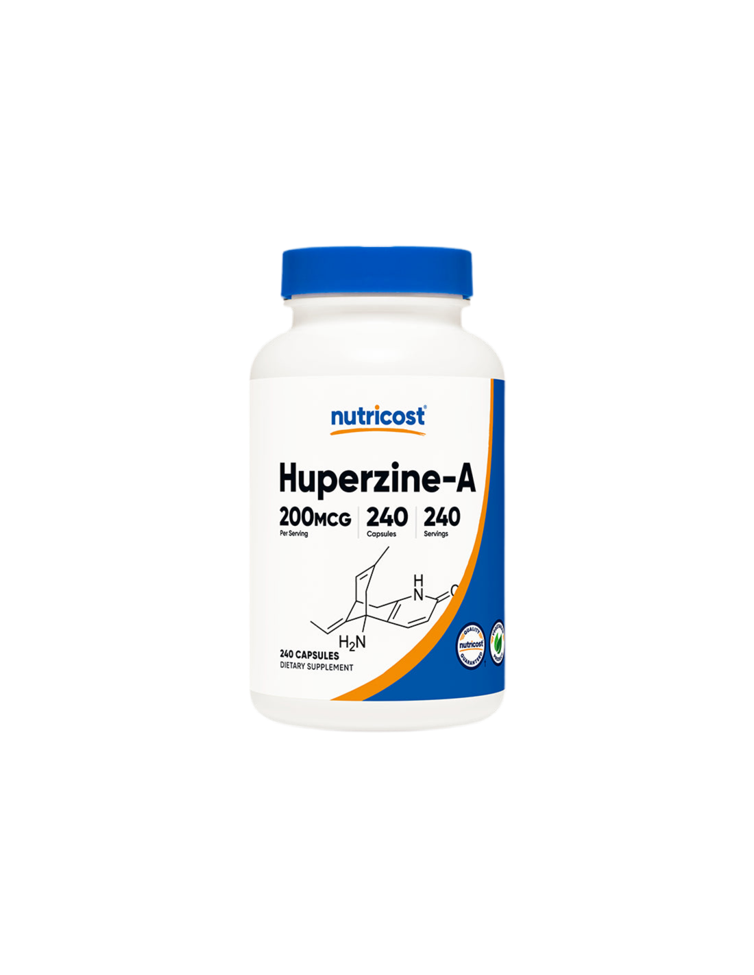 Sistema nervioso - Huperzina A (Huperzina A), 200 mcg/240 cápsulas <tc>Nutricost</tc>