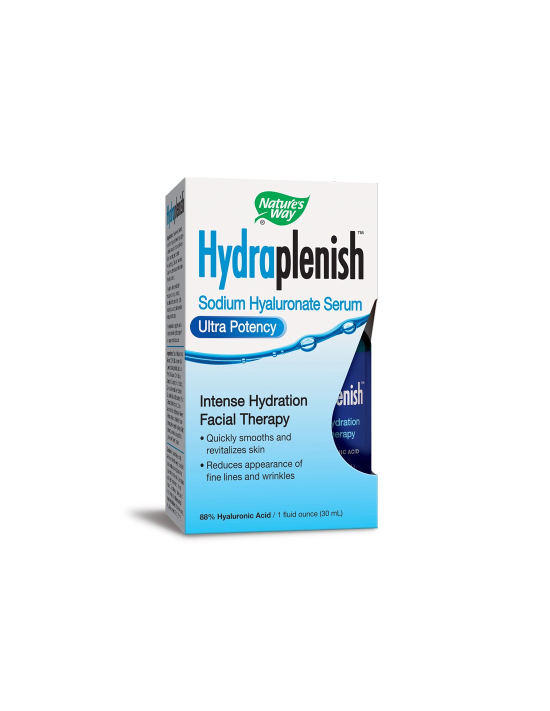 Hydraplenish ™ Sodium hialuronan surowicy / surowica Hydraplenish ™ (88% kwas hialuronowy) x 30 ml