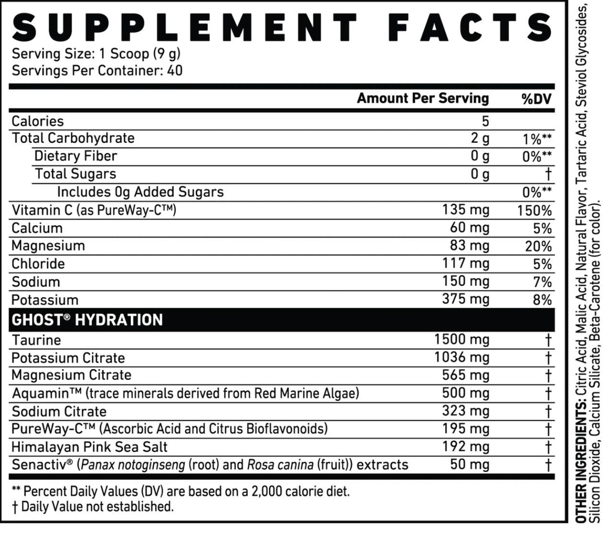 Hydration Elektrolytes - 360 Gramm