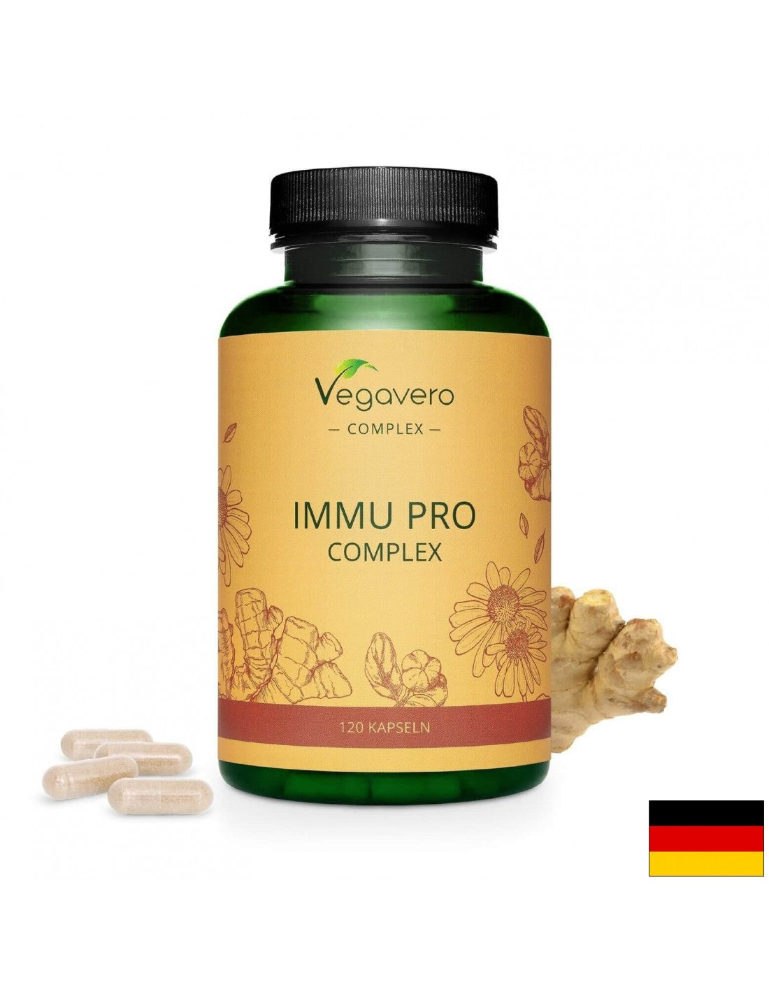 Immu Pro Complex, 120 capsules, 100% Vegan Vegavero