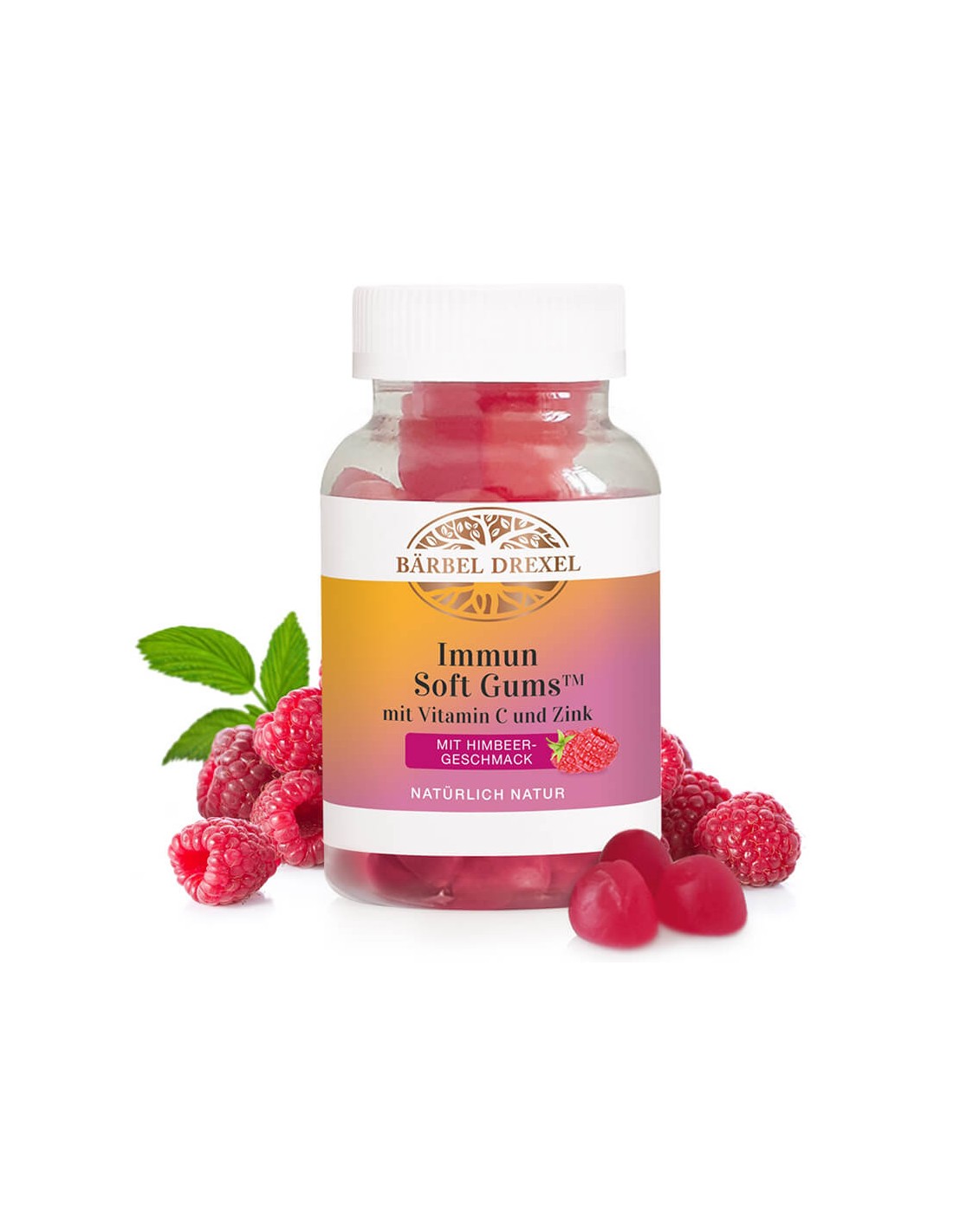 Immun Soft Gums™ mit Vitamin C und Zink/ Strong immunity with vitamin C and zinc, 60 gel tablets Bärbel Drexel