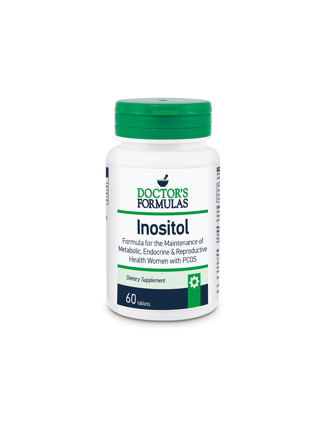 Inositol / inositol Formel mat Folcsäure a Vitamins b6 a B12, 60 Pëllen am Dokter Formulen