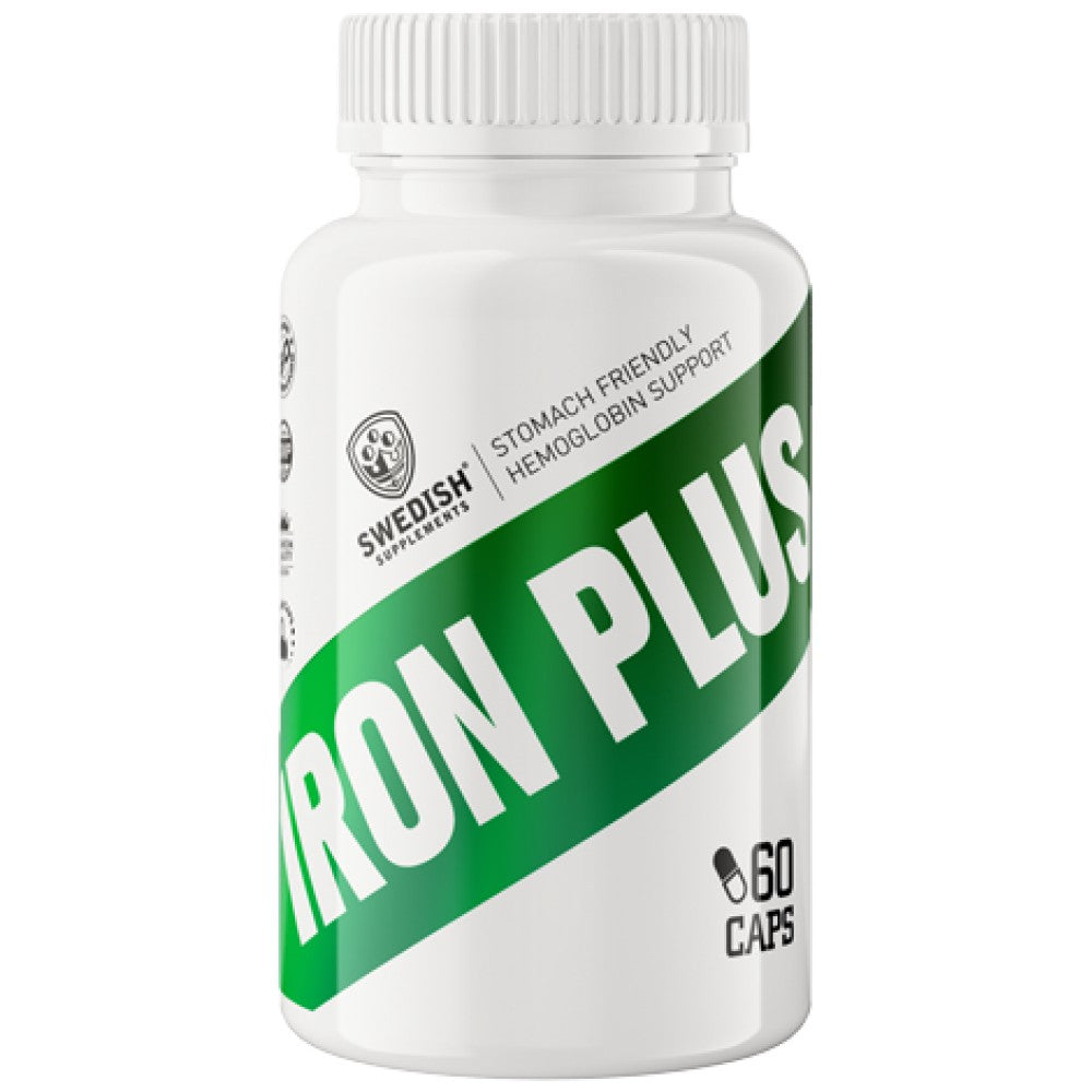 Iron Plus / with Vit C & Folic Acid / - 60 capsules