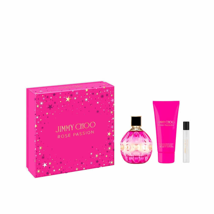 <tc>JIMMY CHOO</tc> Set de 3 perfumes en spray Rose Passion de 100 ml