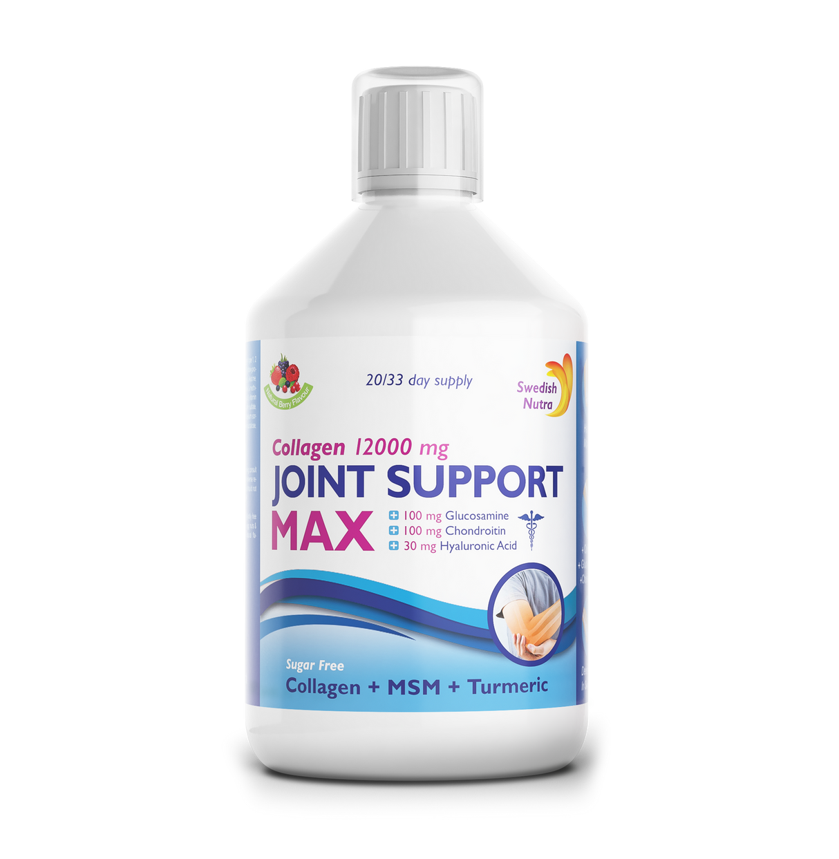Collágeno líquido para juntas Soporte de juntas Máx 12000 mg - 500 ml