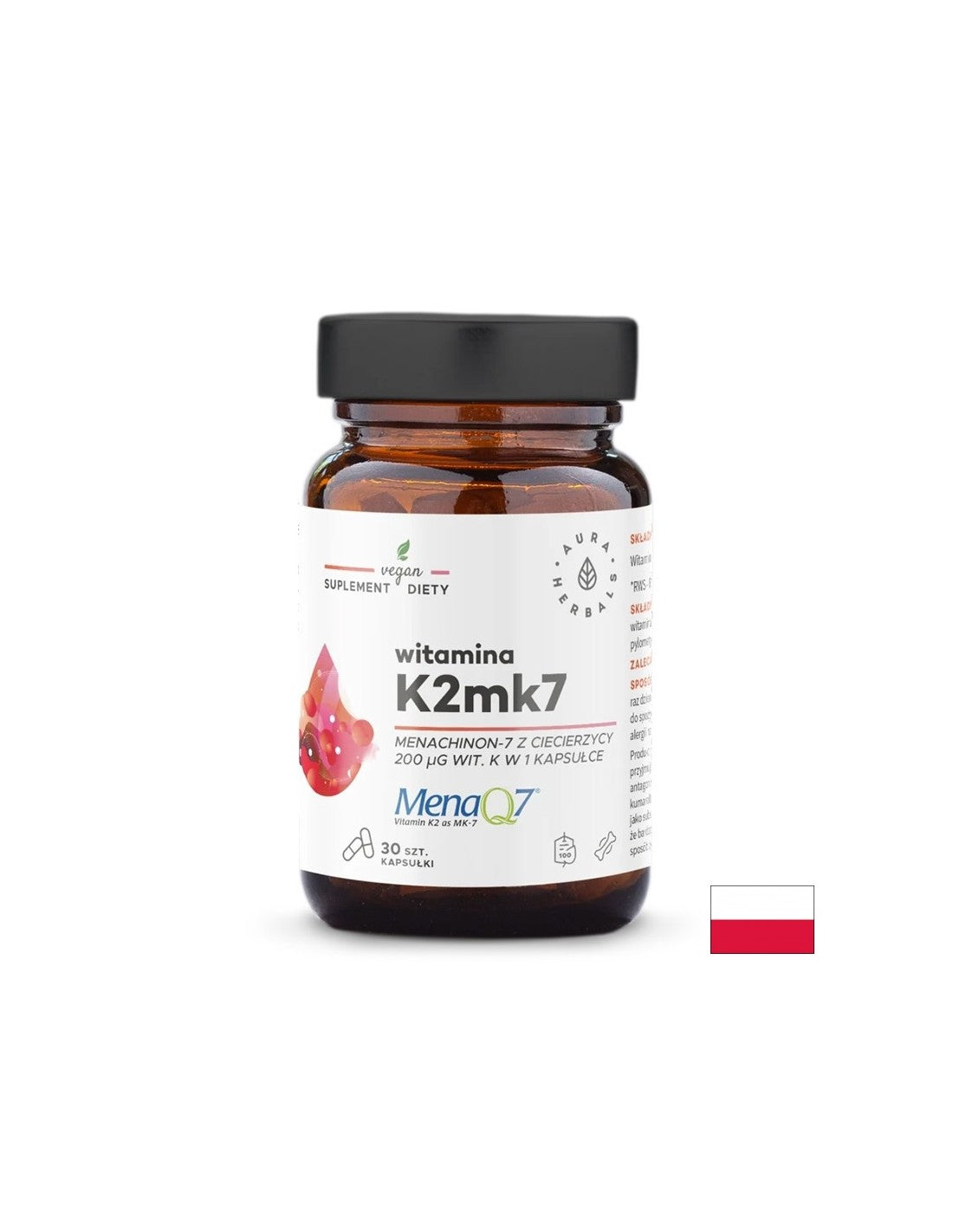 Bones and joints - Vitamin K2 (MK-7), 200 µg x 30 capsules