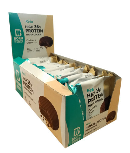 Caja de galletas de proteína keto/12 x 60 g