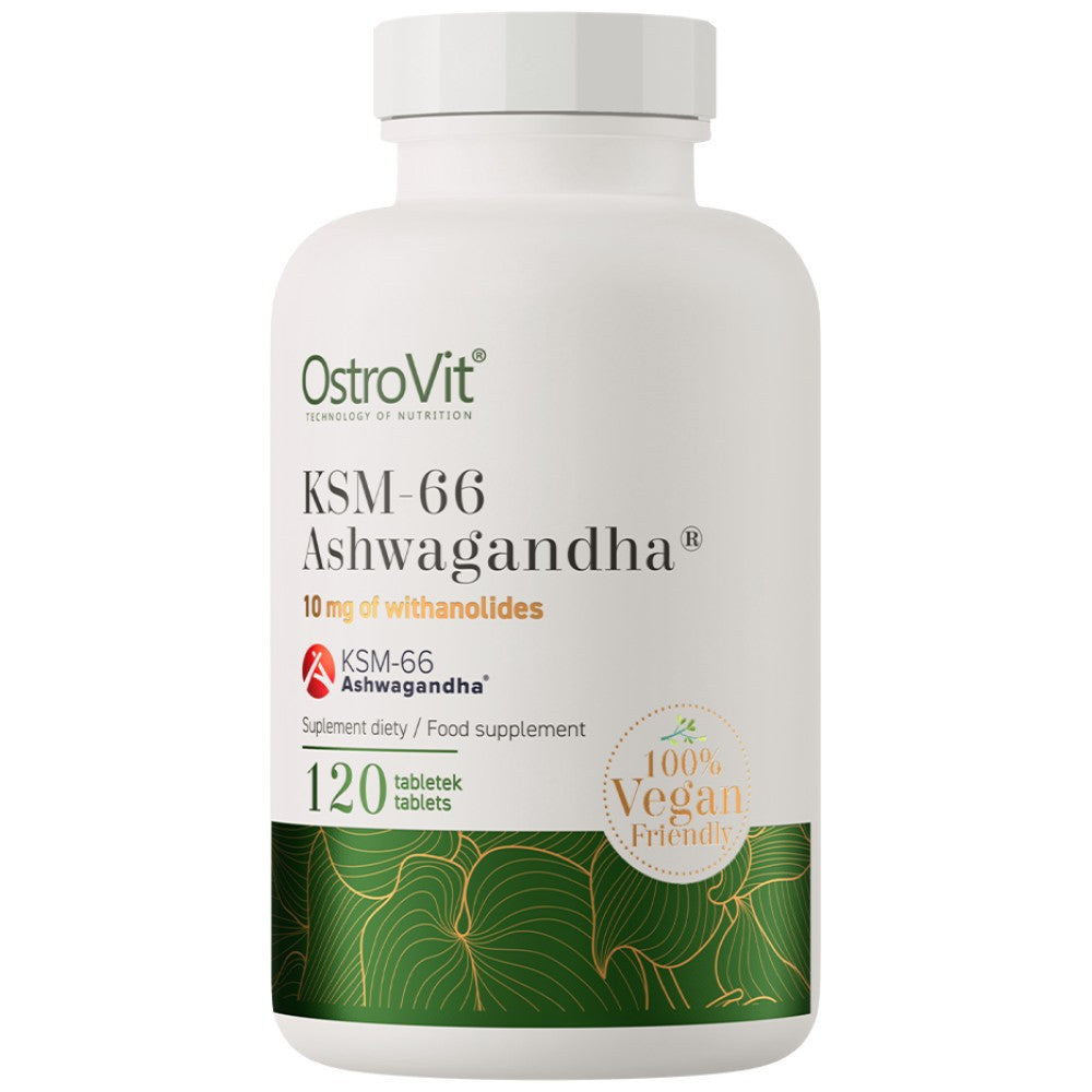KSM-66 Ashwagandha 400 mg 120 tabletas