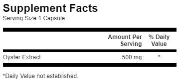 KYOTO Japanese Oyster Extract 500 mg - 60 capsules