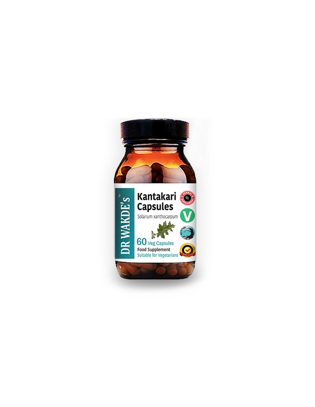 Kantakari / Cantacari ayurveda, 60 Kapselen Dr Wakde's