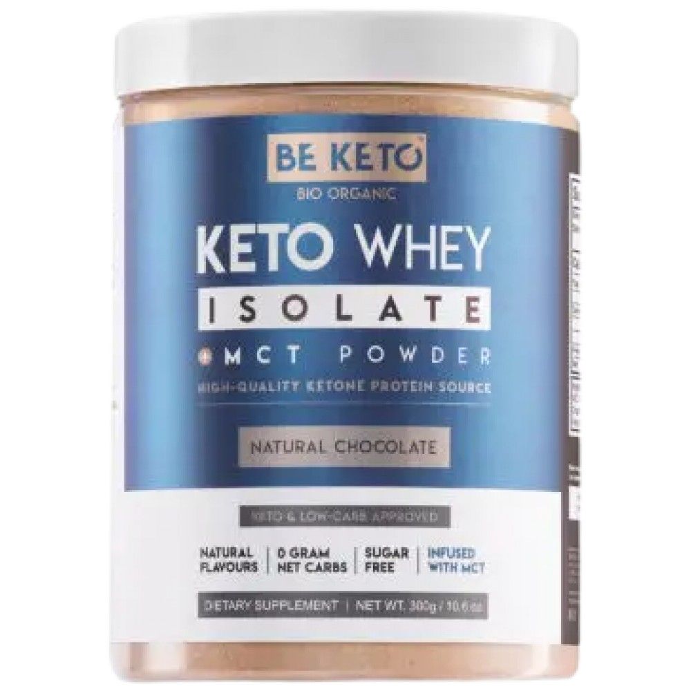 De Keto Whoy Isolate + MCT - 300 Gramm