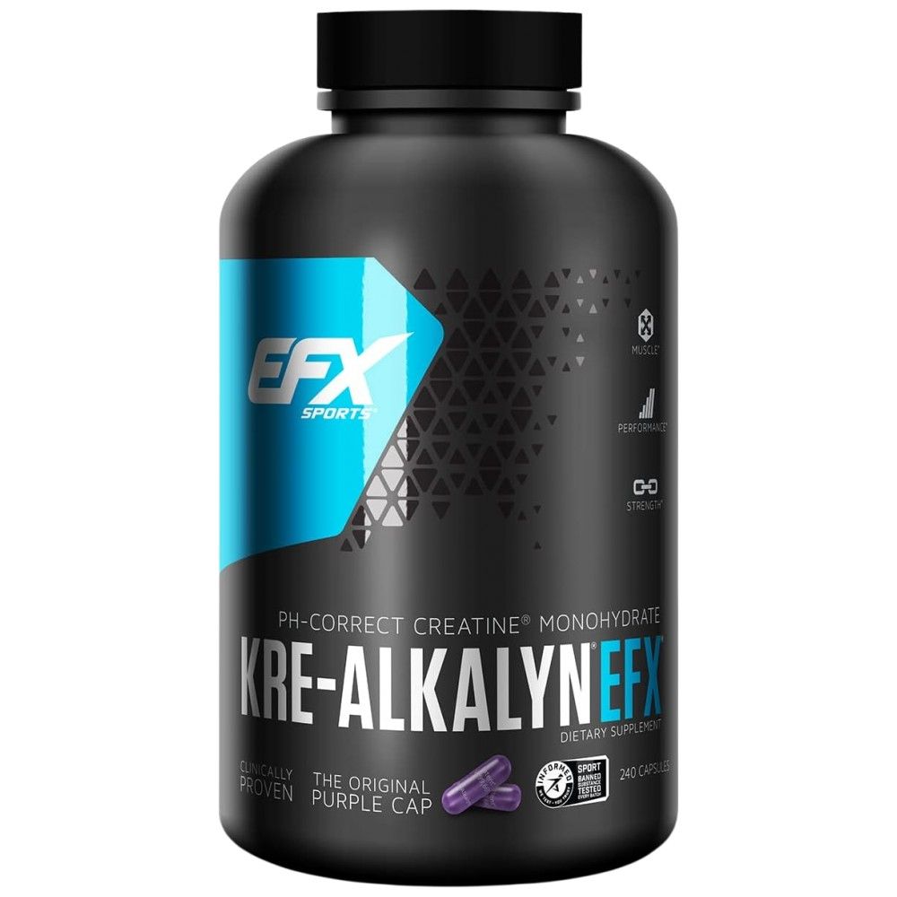 KRE -alkalyn EFX kapsulės - 240 kapsulės