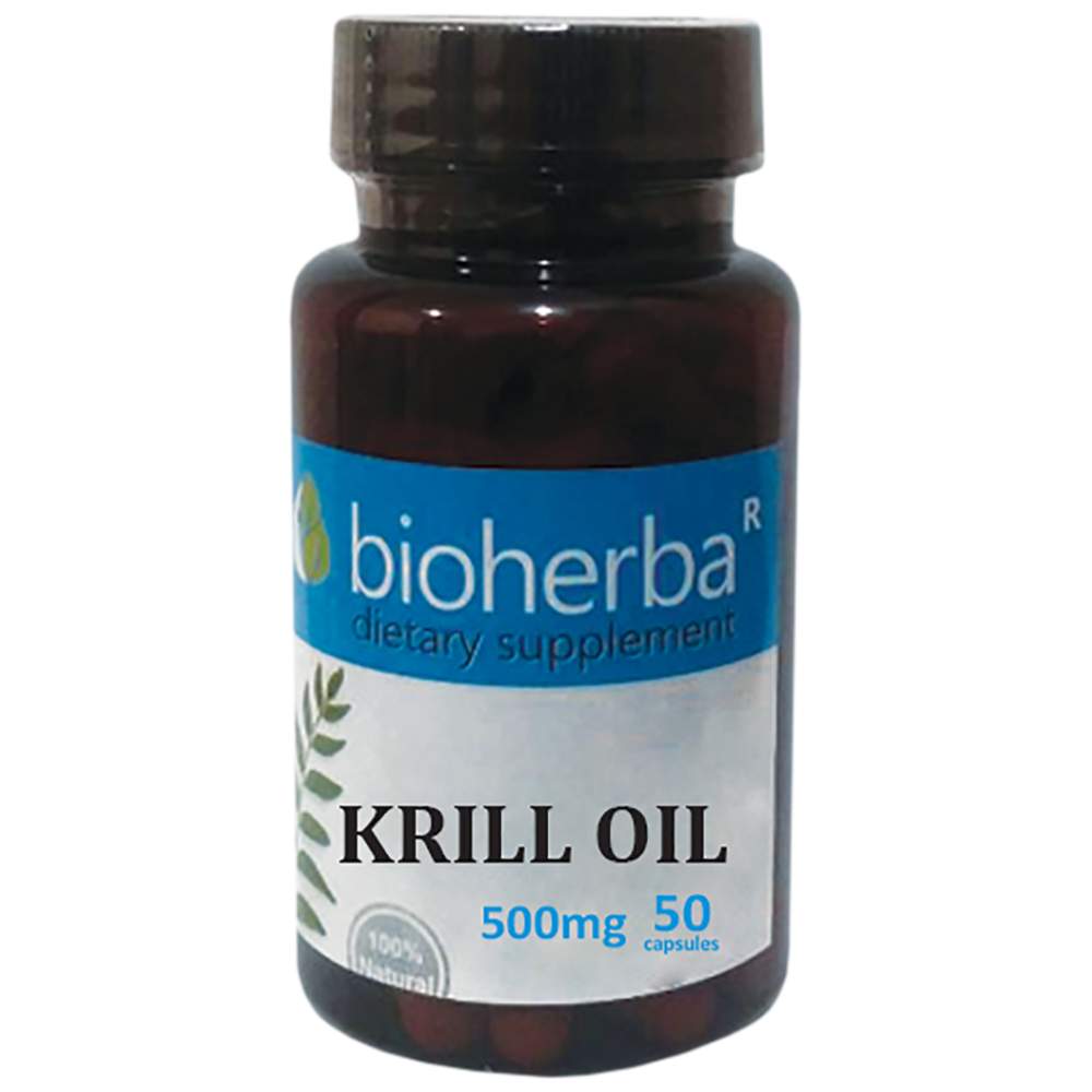 Krill Oil 500 mg - 50 gelio kapsulių