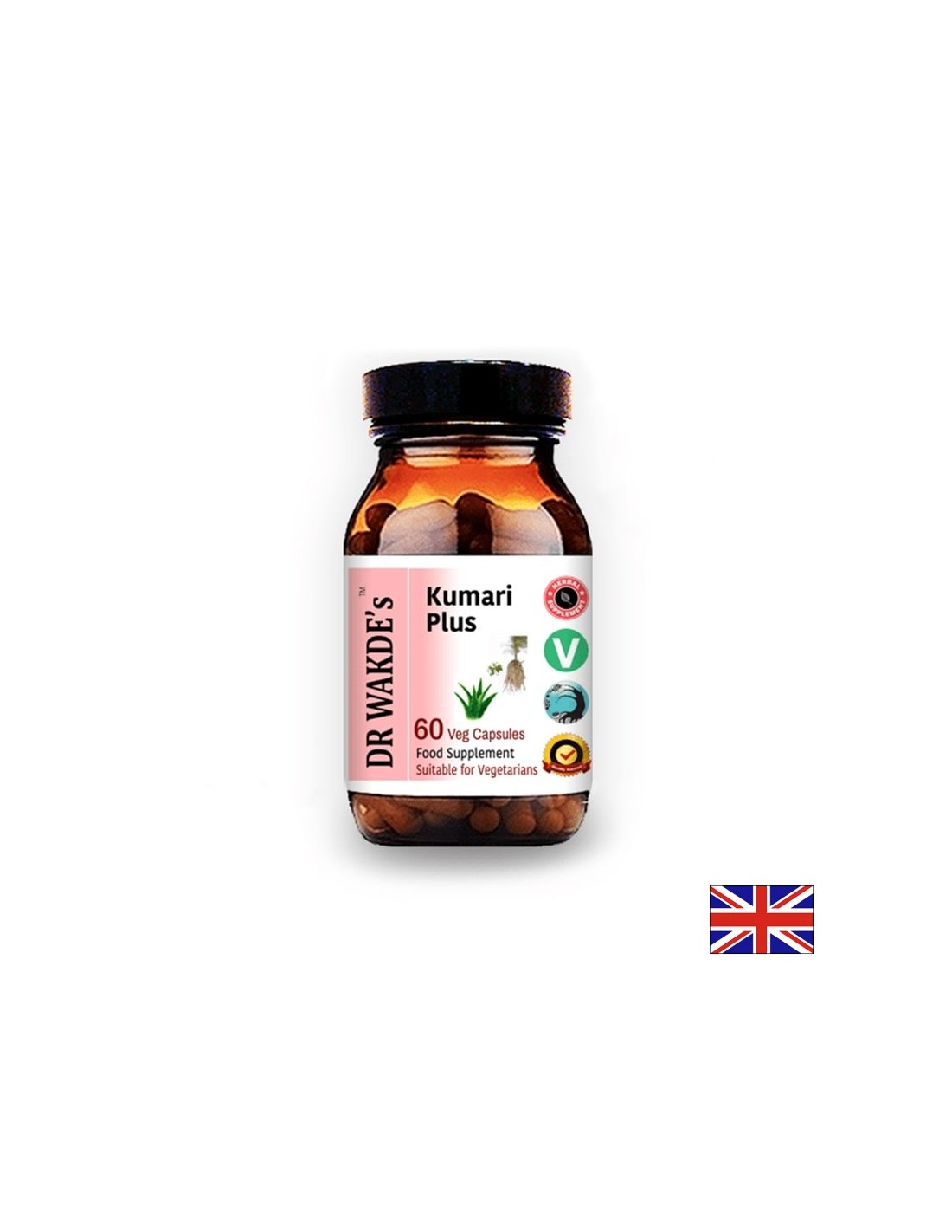 „Kumari Plus“ / „Kumari Ayurveda“, 60 kapsulių dr. Wakde's