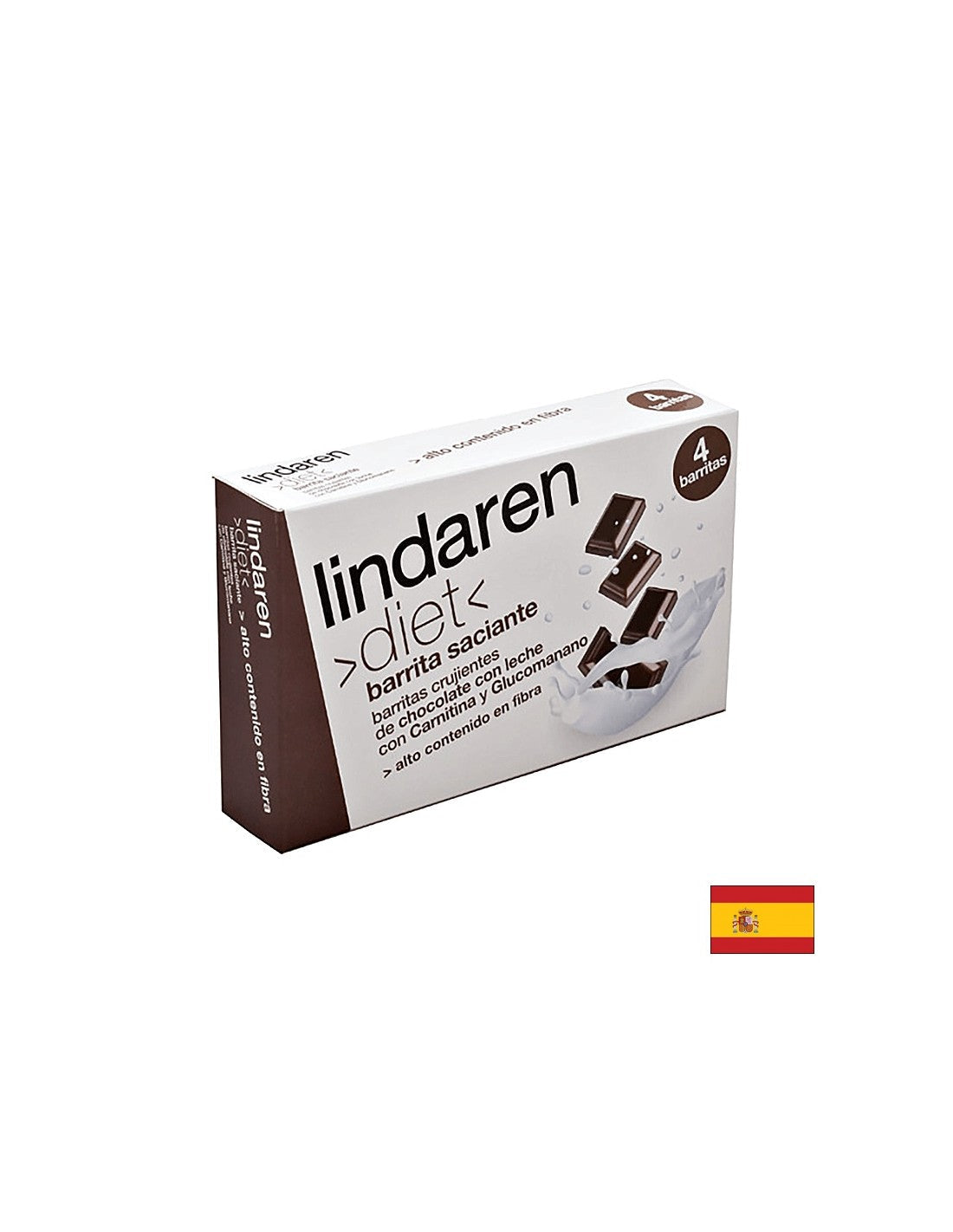 Supresor del apetito<tc>san</tc>t Chocolate con glucomanano, L-Carnitina y alto contenido en fibra, 4 barritas