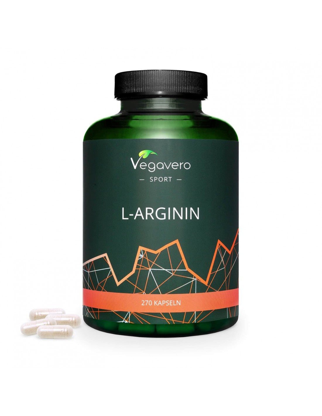 L-arginin / l-arginine, 270 Kapselen, 100% vegan Vegavo