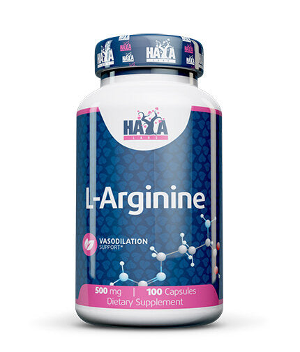 L-arginina 500mg. / 100 tampas.