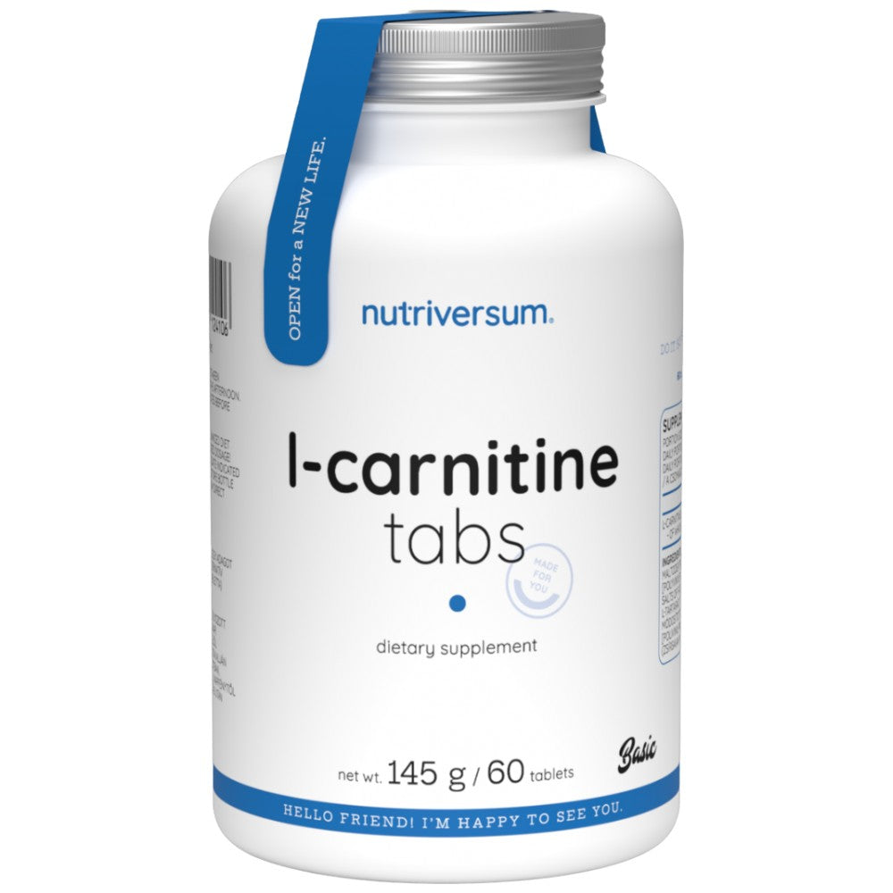 L -carnitina 1500 mg - 60 tabletas