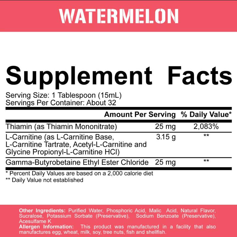 L-Carnitine Liquid 3150 | 4 Type Carnitine Matrix - 473 ml
