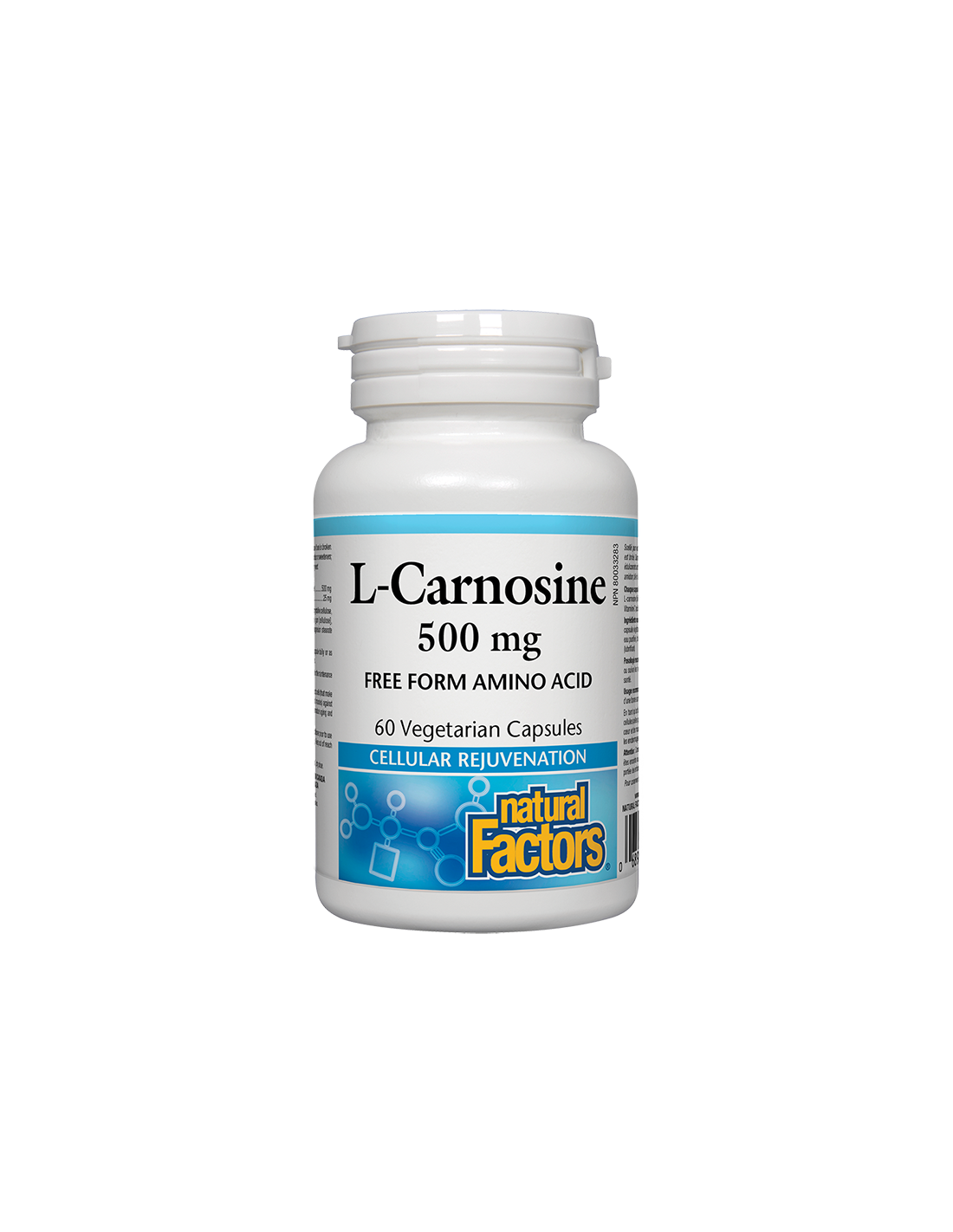 L-Carnosine/ L-Carnosine 500 mg x 60 capsules Natural Factors